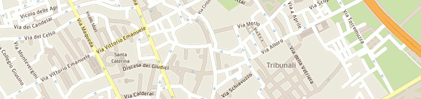 Mappa della impresa tnc costruzioni srl a PALERMO