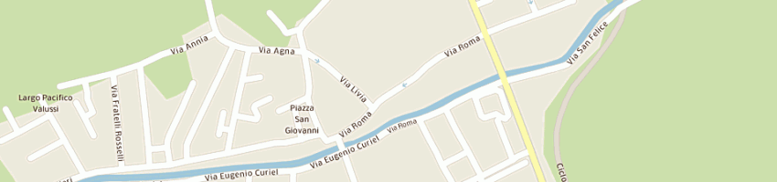 Mappa della impresa profumeria paola di liut paola e c snc a AQUILEIA