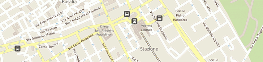 Mappa della impresa sanpaolo imi spa a PALERMO