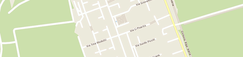 Mappa della impresa bonini silvano a AQUILEIA
