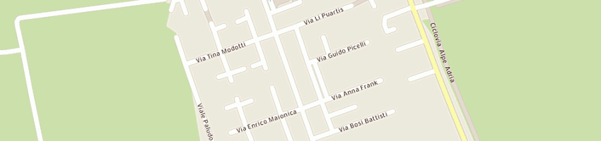 Mappa della impresa comune di aquileia a AQUILEIA