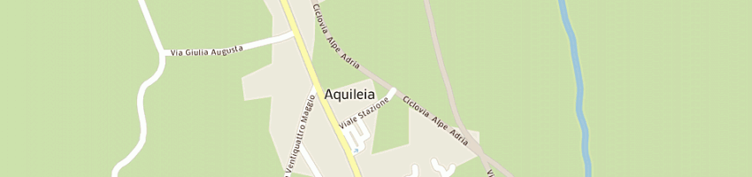 Mappa della impresa associazione giovanile koine' a AQUILEIA