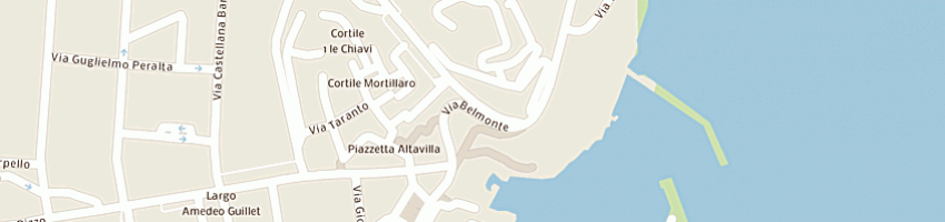 Mappa della impresa azienda autonoma di turismo per palermo e monreale a PALERMO