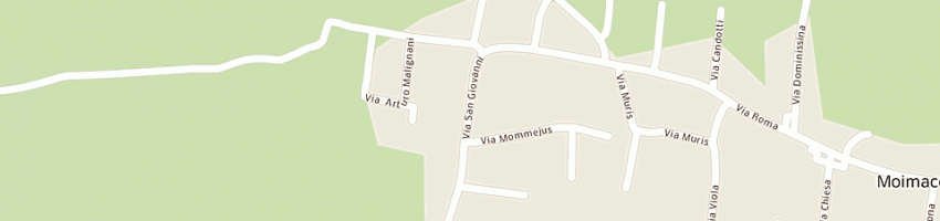 Mappa della impresa hair studio 86 di di lenardo eugenia a MOIMACCO