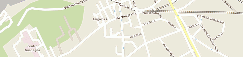 Mappa della impresa gambino group srl a PALERMO