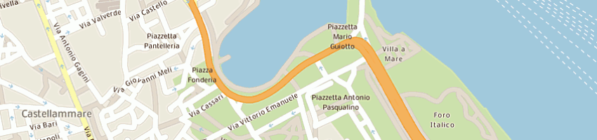 Mappa della impresa tecno team (sas) a PALERMO