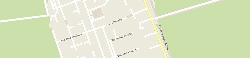 Mappa della impresa battiston alessandro a AQUILEIA