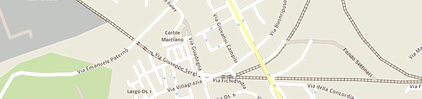 Mappa della impresa salerno vincenza a PALERMO