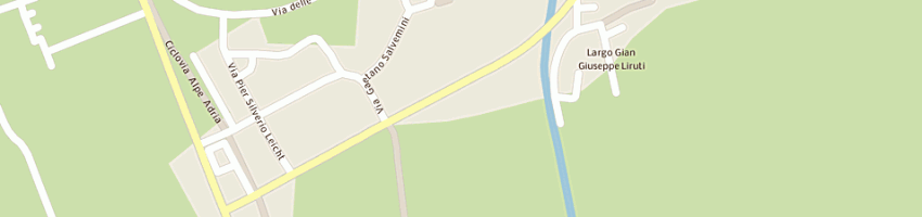 Mappa della impresa ristorante bar la capannina a AQUILEIA