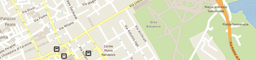 Mappa della impresa marino giovanni a PALERMO