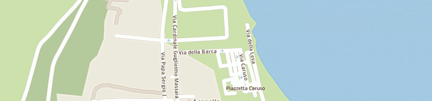 Mappa della impresa scuola materna comunale via della barca a PALERMO
