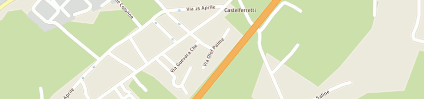 Mappa della impresa primola sas di pica anna e c a FALCONARA MARITTIMA