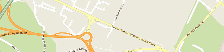 Mappa della impresa pucci giancarlo a L AQUILA