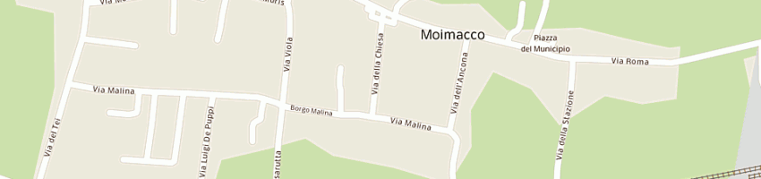 Mappa della impresa nadalutti diego a MOIMACCO