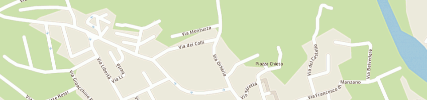 Mappa della impresa felcaro duilio a MANZANO