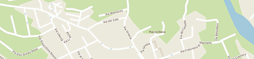 Mappa della impresa azienda agricola colutta dottgianpaolo ss a MANZANO