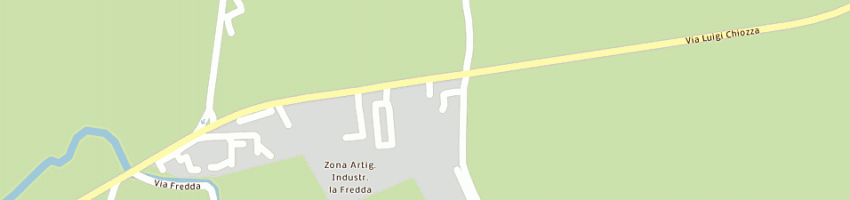 Mappa della impresa trattoria bar da germana a RUDA