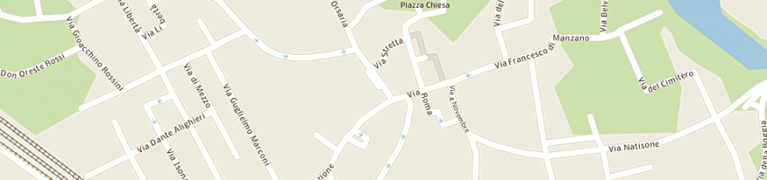 Mappa della impresa beltrame g e c (sas) a MANZANO