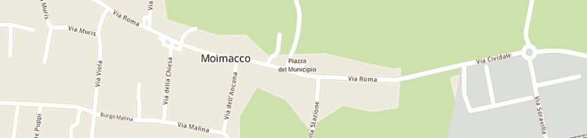 Mappa della impresa banca di cividale spa a MOIMACCO