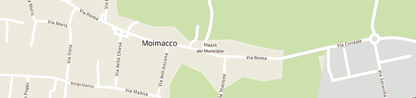 Mappa della impresa comune di moimacco a MOIMACCO