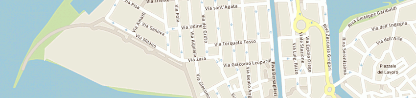 Mappa della impresa briguglio paolo a GRADO