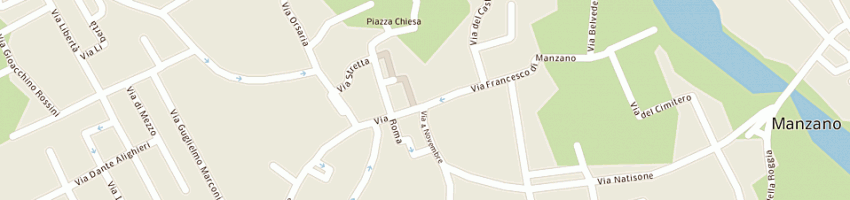 Mappa della impresa clemente sergio a MANZANO