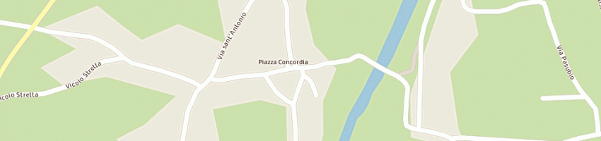 Mappa della impresa albergo trattoria basso di basso daniela e c snc a PREMARIACCO