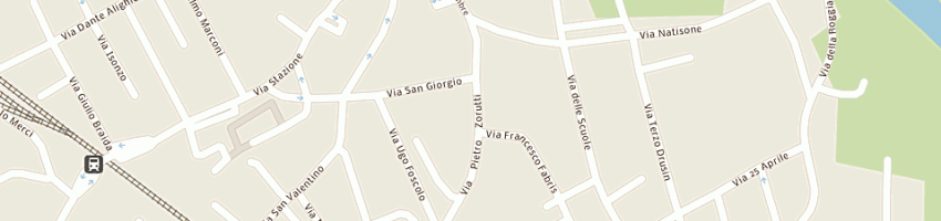 Mappa della impresa la playa di gratton l a MANZANO