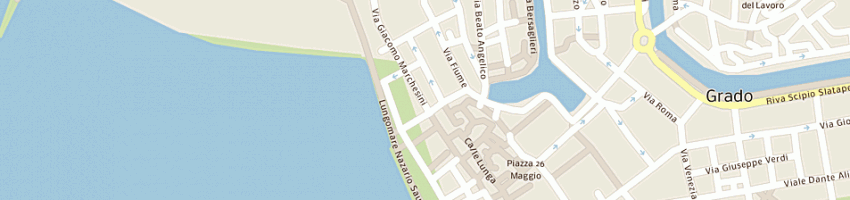 Mappa della impresa maricchio gianroberto a GRADO