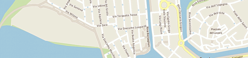 Mappa della impresa ferrazzo lucio a GRADO