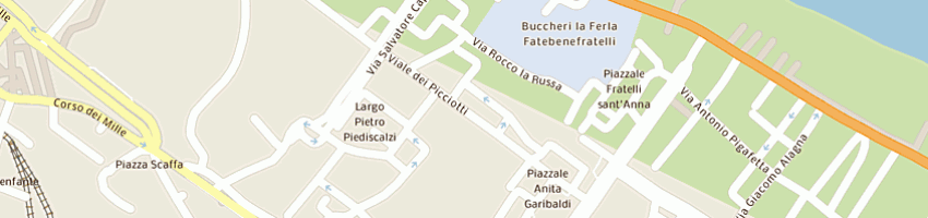 Mappa della impresa messina giuseppe a PALERMO