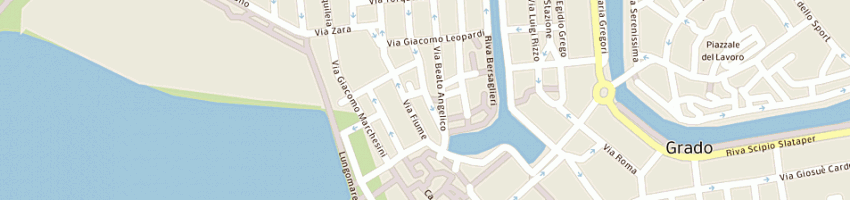 Mappa della impresa pozzetto roberta a GRADO