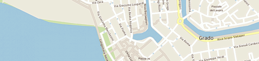 Mappa della impresa motonautica ausonia sport di prosperi franco e c sas a GRADO