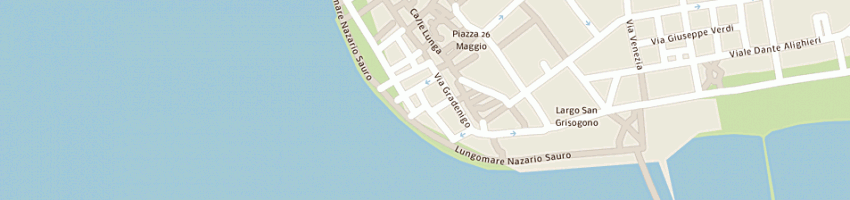 Mappa della impresa il gelatiere di kosica e c sas a GORIZIA