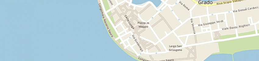 Mappa della impresa taxi di morato paolo e blason susanna snc a GRADO