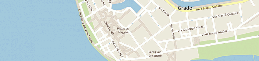 Mappa della impresa dovier flavio a GRADO