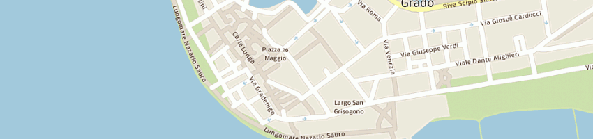 Mappa della impresa parrocchia s eufemia - scuola materna a GRADO