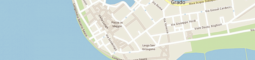 Mappa della impresa lumidarte a GRADO
