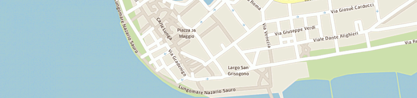 Mappa della impresa zeta esse di sergio zuppello e c sas a GRADO