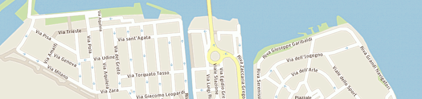 Mappa della impresa flli bellan di luigi vittorio bellan e giovanni bellan (sas) a GRADO