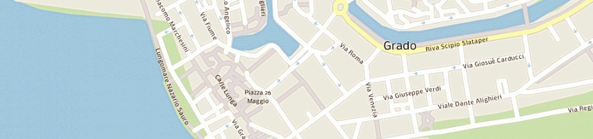 Mappa della impresa futura di zuttion liviana e bomben gabriella snc a GRADO