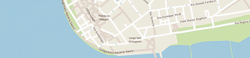 Mappa della impresa durizzo gianna a GRADO