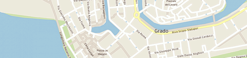 Mappa della impresa bar manzoni di maricchio giovanna a GRADO