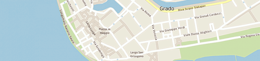 Mappa della impresa piccagli fabio a GRADO