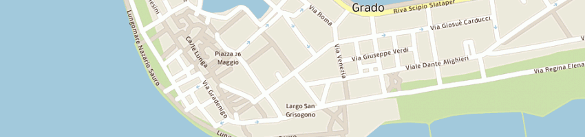 Mappa della impresa corbatto elisabetta a GRADO
