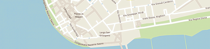 Mappa della impresa virgolin a GRADO