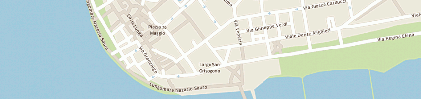 Mappa della impresa smareglia fulvia a GRADO