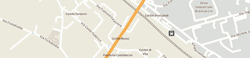 Mappa della impresa lombardo vincenzo a PALERMO