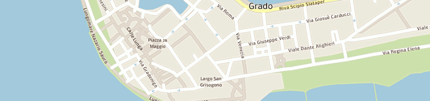 Mappa della impresa andrian denis srl a GRADO