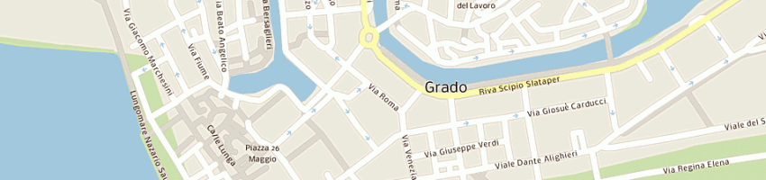 Mappa della impresa meuble' sabrina snc di degrassi pasqua eredi e c a GRADO